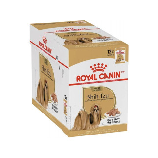 Royal canin bhn shih tzu adult w formie pasztetu - mokra karma dla psa dorosłego - 12x85g