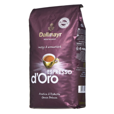 Kawa ziarnista dallmayr espresso d'oro 1000 g