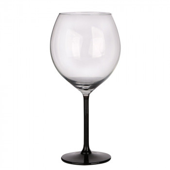 XXL KIELISZEK 700ML CZARNA NÓŻKA