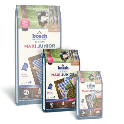 Bosch maxi junior 3kg - sucha karma dla szczeniąt