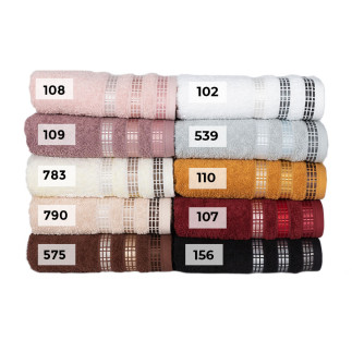 Luxury ręcznik, 70x140cm, kolor 107 bordowy