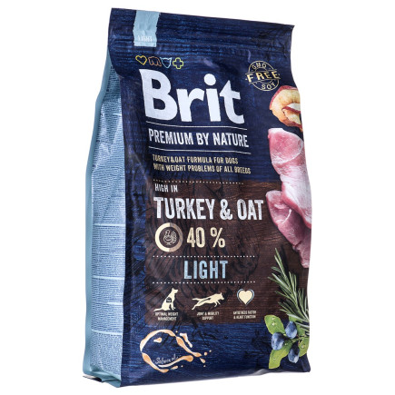 Brit premium by nature light 3kg
