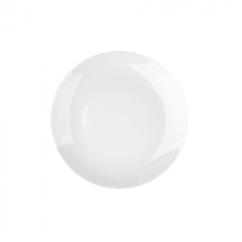 Talerz deserowy porcelanowy MariaPaula Moderna Biała 16,5 cm