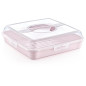 Pojemnik na ciasto Party-Butler Nordic Pink 34,5x34,5x10,5cm EAN: 4052396088571