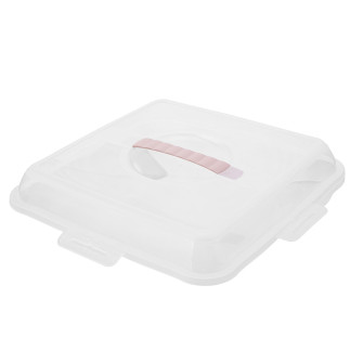 POJEMNIK NA CIASTO PARTY-BUTLER 34,5x34,5x10,5CM NORDIC PINK (10664)