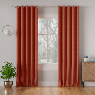 Milas soft tkanina dekoracyjna, wysokość 300cm, kolor 021 rdzawy