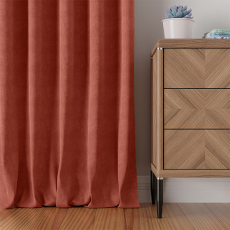 Milas soft tkanina dekoracyjna, wysokość 300cm, kolor 021 rdzawy