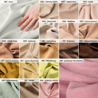 Milas soft tkanina dekoracyjna, wysokość 300cm, kolor 021 rdzawy