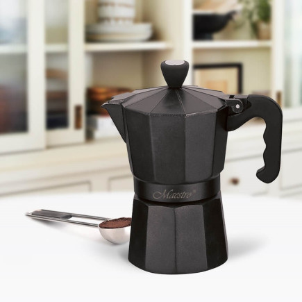 Kawiarka na 6 filiżanek mr-1666-6-black maestro