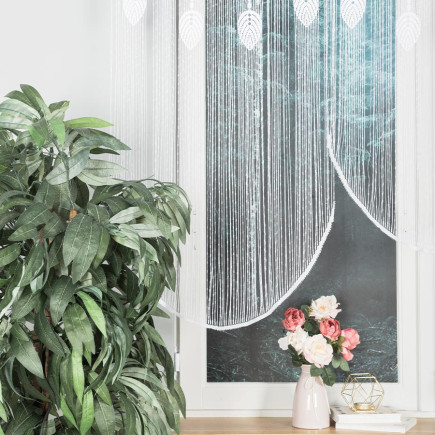 Rani Makrama Żakardowa 60x140cm Biała EAN: 5907693256569