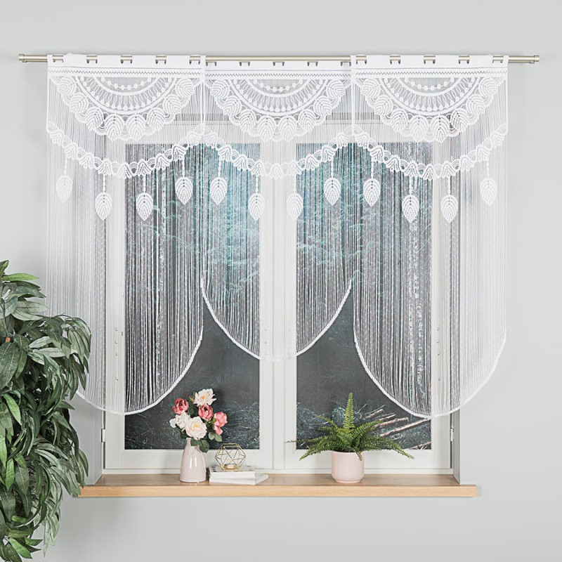 Rani Makrama Żakardowa Gotowa Biała 60x120 cm EAN: 5907693256545