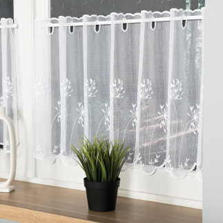 Zazdrostka haftowana pasowa 45cm biała EAN: 5907693259102