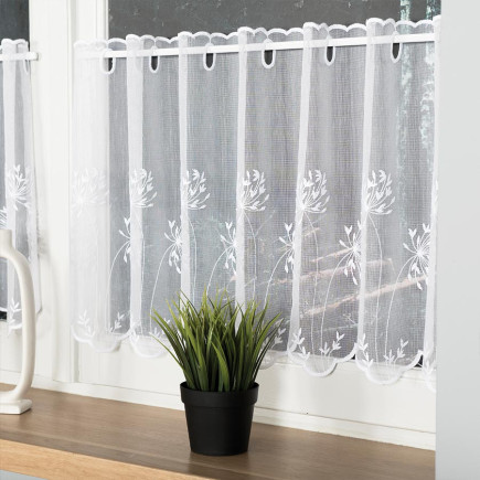 Zazdrostka haftowana pasowa 45cm biała EAN: 5907693259102