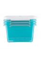Arcticline Zestaw 3 Pojemników Prostokątnych 0,65l 17x9,5x11cm EAN: 5902541383589