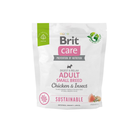 Brit care dog sustainable adult chicken insect 1kg