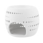 Kominek porcelanowy zapachowy kropki 10,5x10,5x8,5 cm n/n bz EAN: 5904252349243