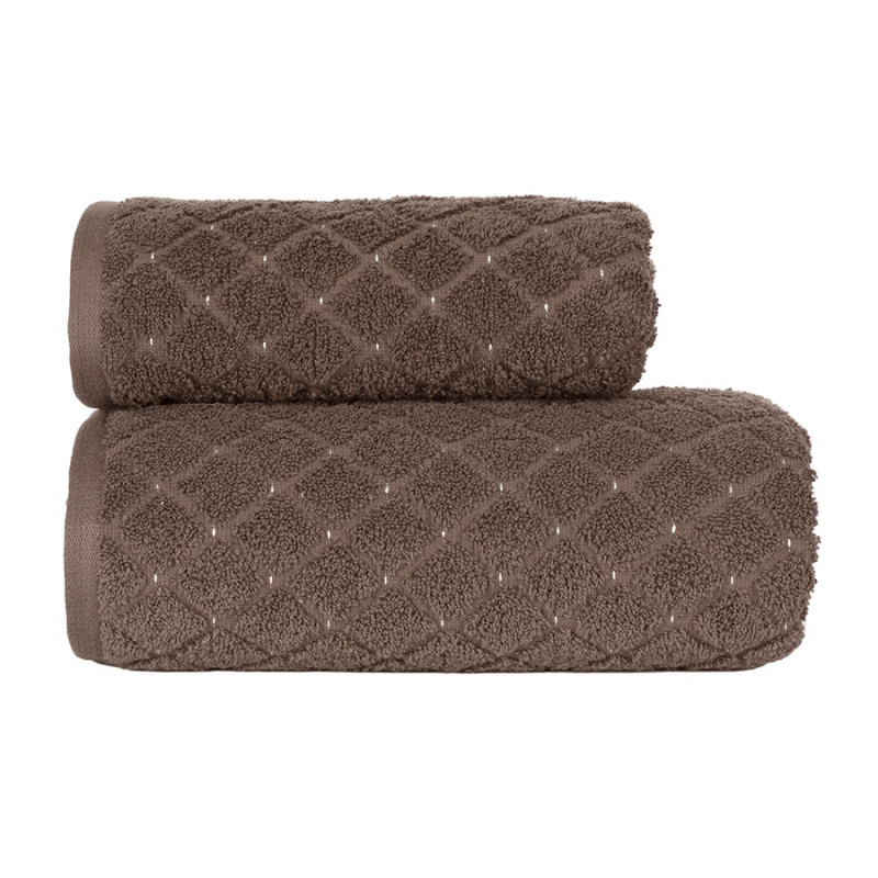 Oliwier Ręcznik brązowy 50x90cm, kolor 012, EAN: 5907693256613