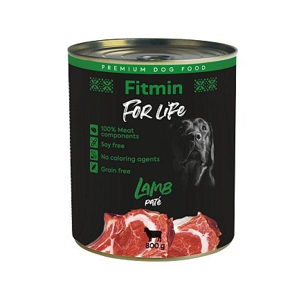 Fitmin for life dog konserwa lamb 800g