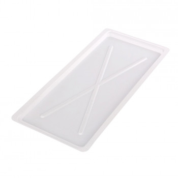 Tacka biała szeroka utwardzana 50x22,5cm do suszarek 50cm EAN: 5906551041774