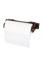 Wieszak na ręcznik papierowy ścienny samoprzylepny / przykręcany MTM brązowy