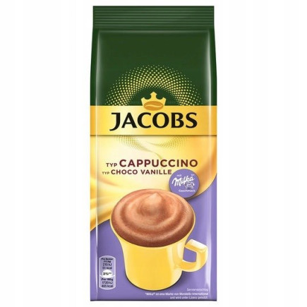 Kawa jacobs milka choco vanille 500g rozpuszczalna