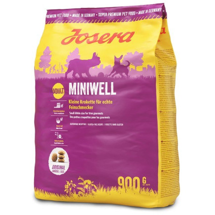 Josera miniwell - sucha karma dla psów ras małych - 900g