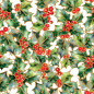 Ostrokrzew tkanina dekoracyjna mica zielony 150cm EAN: 5907693267398