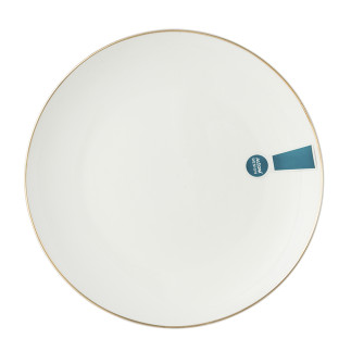 BELLA ZŁOTA LINIA TALERZ GŁĘBOKI 20 CM 900 ML PORCELANA KREMOWA NEW