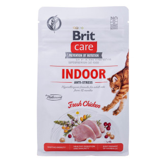 Brit care gf indoor anti-stress dla kota 400g