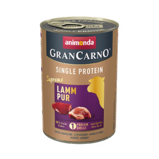 Animonda grancarno single protein: jagnięcina - mokra karma dla psa - 400g