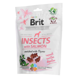 Brit care dog insect&salmon przysmak dla psa - 200 g