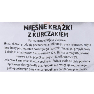 Maced mięsne krążki z kurczakiem 500 g