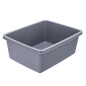Miska prostokątna szara 11l 37,5x30,5cm EAN: 5904252369685