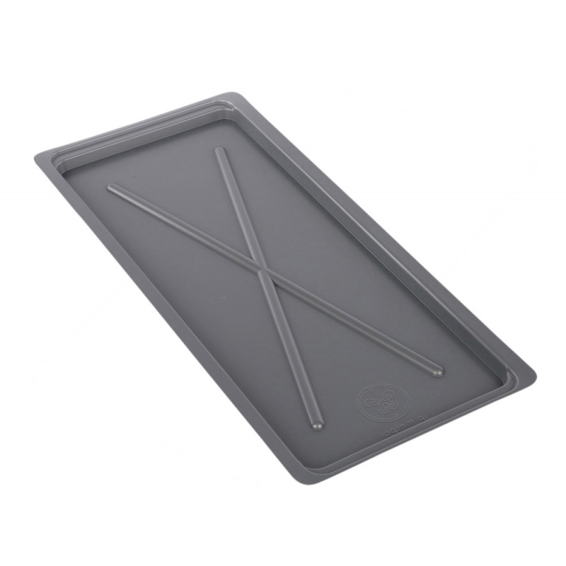 Tacka srebrna szeroka 50x22,5cm do suszarek 50cm - EAN: 5906551041491