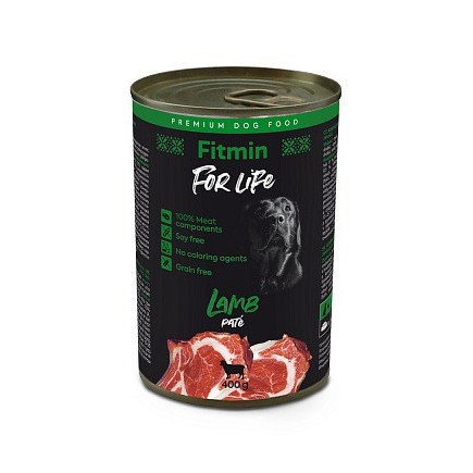 Fitmin for life dog konserwa lamb 400 g