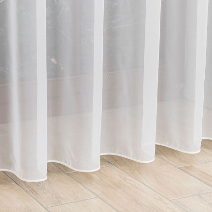 Woal z ołowianką 320cm, kolor 001 biały, EAN: 5907693266315