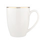 Bella Złota Linia Kubek 400 ml Porcelana Kremowa EAN: 5904252368374
