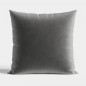 Velvi Poszewka Dekoracyjna 40x40cm Ciemny Szary Antracytowy EAN: 5907693213081