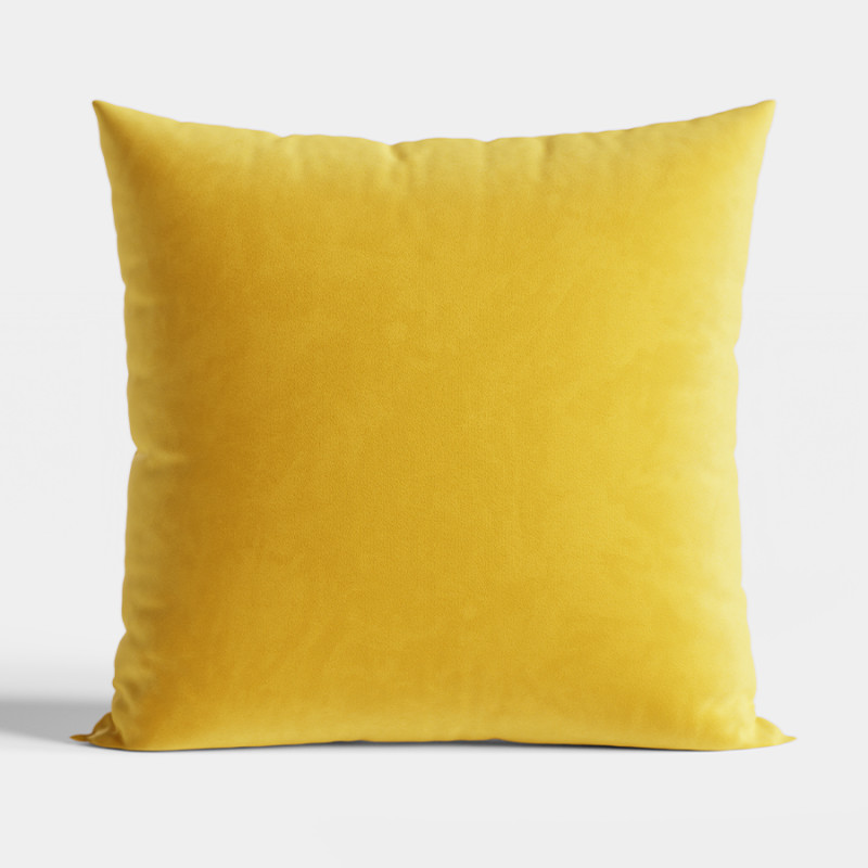 Velvi poszewka dekoracyjna 40x40cm żółta 009, EAN: 5907693213029