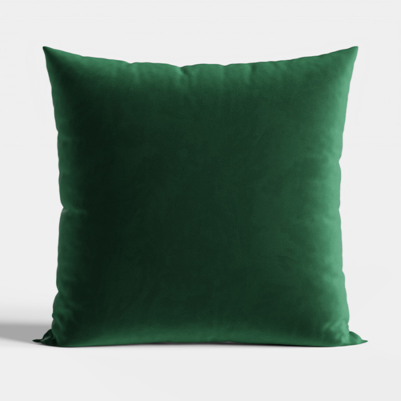 Velvi poszewka dekoracyjna 40x40 cm ciemny zielony butelkowy EAN: 5907693213043