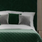Velvi poszewka dekoracyjna 40x40 cm ciemny zielony butelkowy EAN: 5907693213043