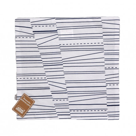 Poszewka dekoracyjna blue 40x40 z wzorem n/n bz, EAN: 5902689849152