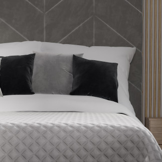 Velvi poszewka dekoracyjna 40x40cm szara EAN: 5907693253186