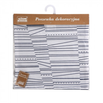 POSZEWKA DEKORACYJNA 40X40 BLUE DEK.I N/N BZ