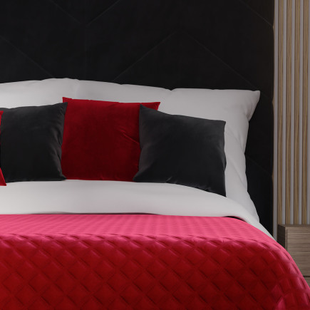 Velvi poszewka dekoracyjna 40x40cm, czerwony 043, EAN: 5907693253308