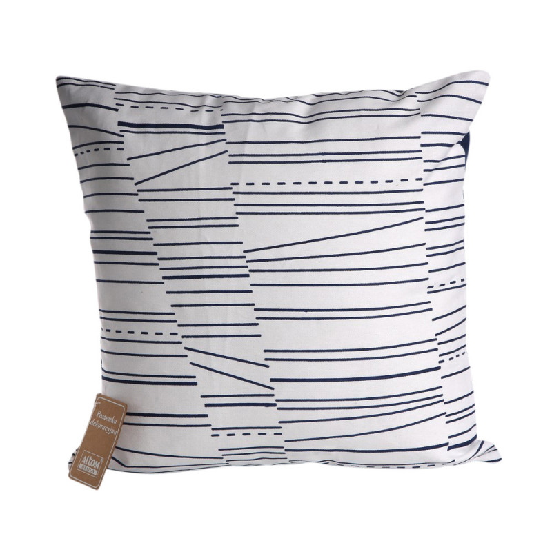 Poszewka dekoracyjna blue 40x40 z wzorem n/n bz, EAN: 5902689849152