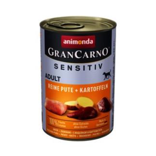 Animonda grancarno sensitiv smak: indyk z ziemniakami 400g