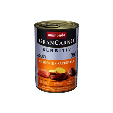 Animonda grancarno sensitiv smak: indyk z ziemniakami 400g