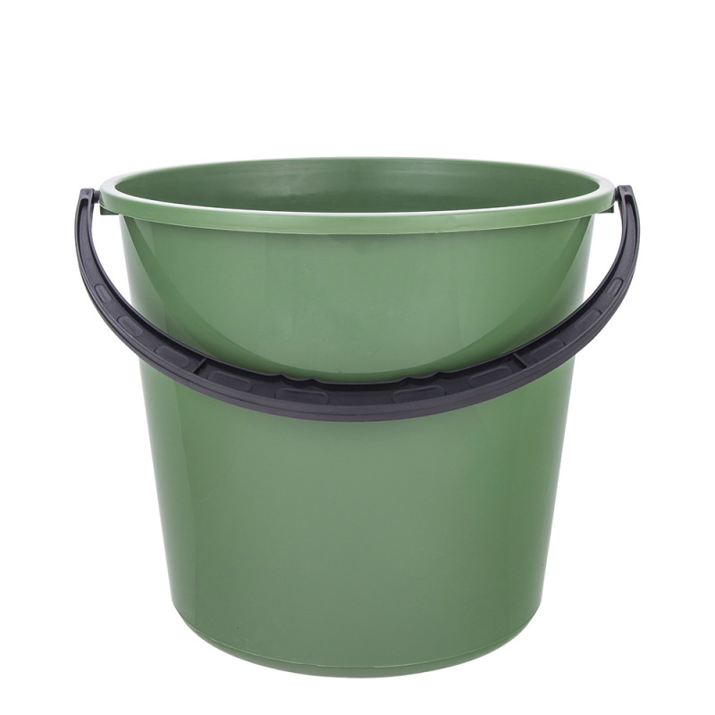 Wiadro z uchwytem plastikowym 10l szałwia zielone EAN: 5904252369272 Wiadro z uchwytem plastikowym 10l szałwia zielone EAN: 5904252369272