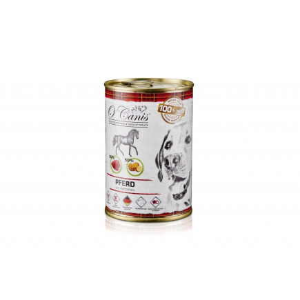 O'canis konserwa dla psa, konina z kartoflami 400g